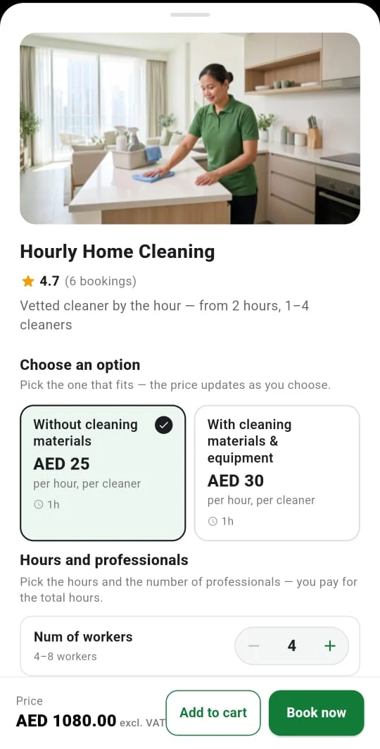 Carencleans screen 2