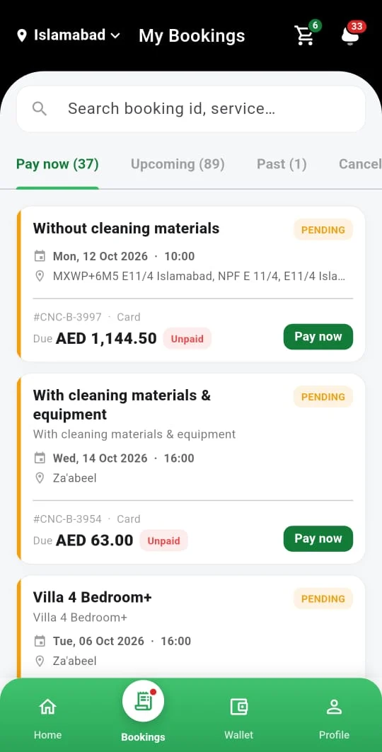 Carencleans screen 8